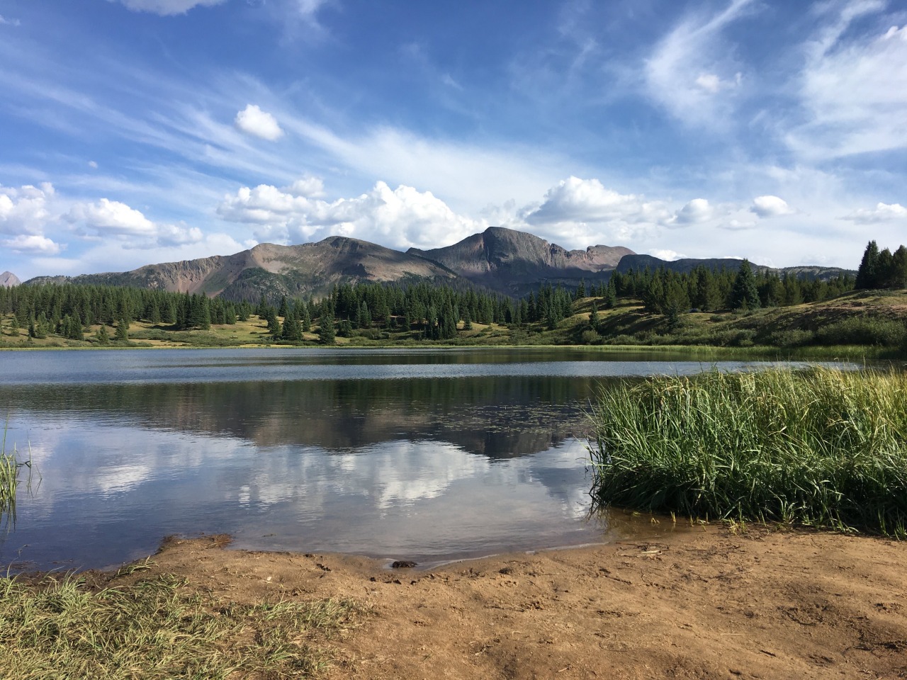 mountainscape from my Colorado hike